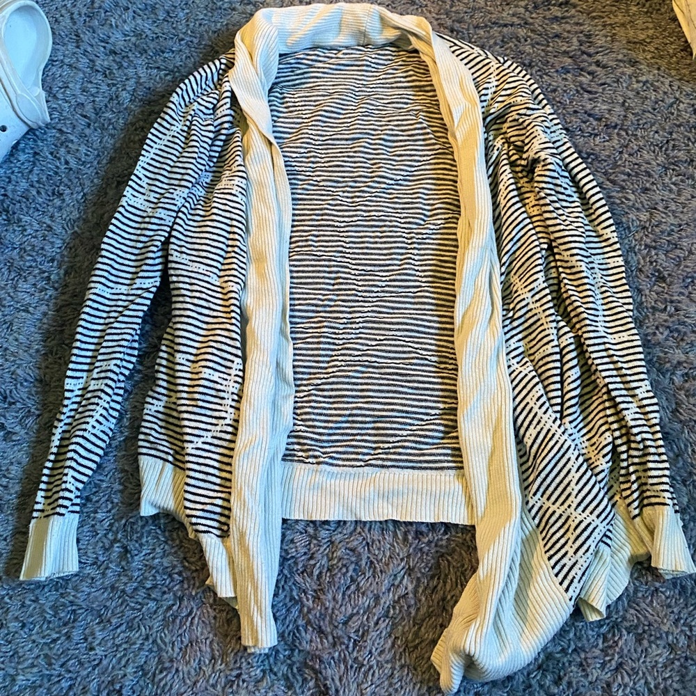 Black and White Cardigan